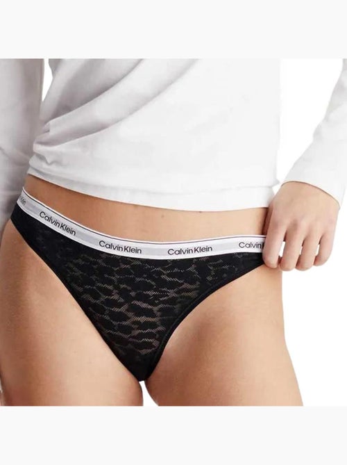 Tanga brasileira calvin klein jeans para mulher - Kiabi Tanga brasileira calvin klein jeans para mulher - Kiabi