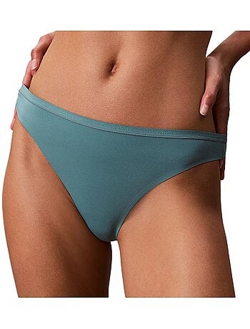 Tanga Calvin Klein Jeans Azul para Mulher