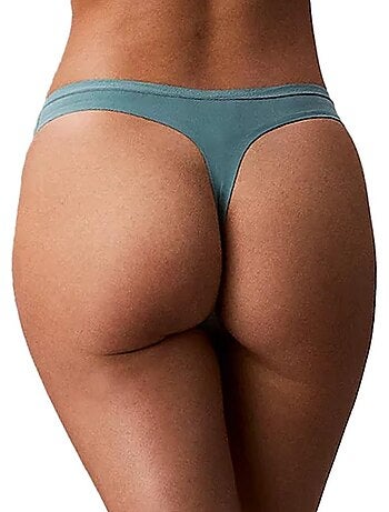 Tanga Calvin Klein Jeans Azul para Mulher