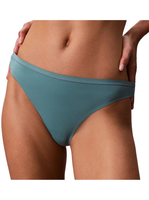 Tanga Calvin Klein Jeans Azul para Mulher - Kiabi Tanga Calvin Klein Jeans Azul para Mulher - Kiabi