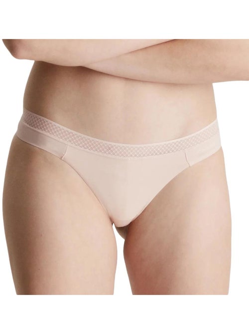 Tanga calvin klein jeans bege para mulher - Kiabi Tanga calvin klein jeans bege para mulher - Kiabi