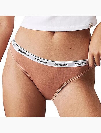 Tanga Calvin Klein Jeans Cobre para Mulher