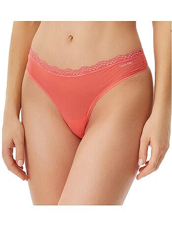 Tanga Calvin Klein Jeans Marine para Mulher
