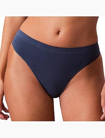 Tanga Calvin Klein Jeans Marine para Mulher