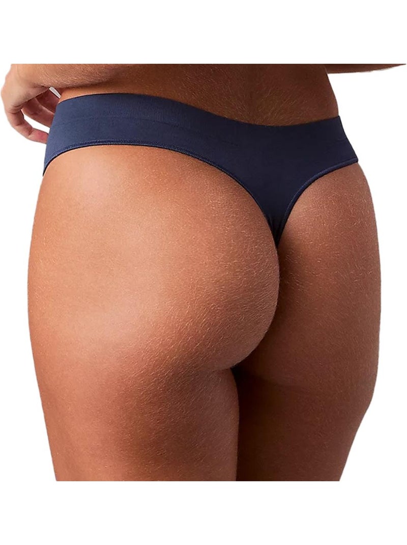 Tanga Calvin Klein Jeans Marine para Mulher Azul - Kiabi