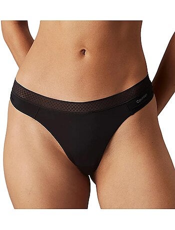 Tanga calvin klein jeans bege para mulher