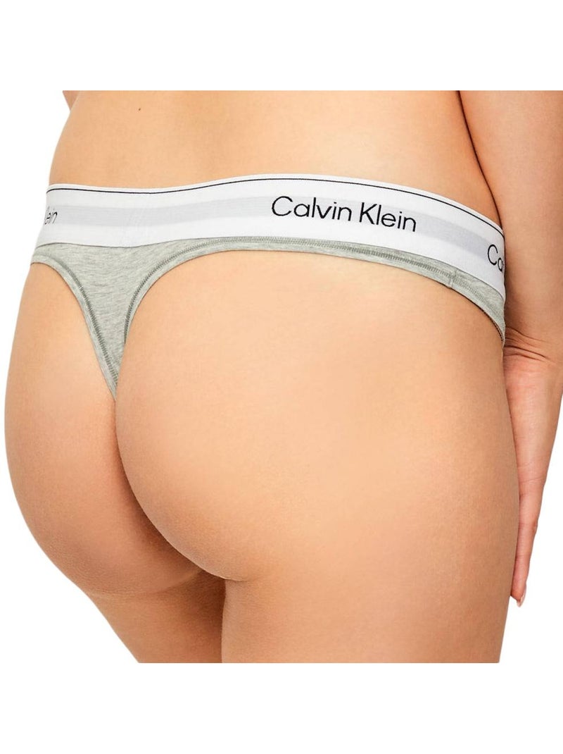 Tanga cinzenta calvin klein jeans para mulher Cinza-prateado - Kiabi