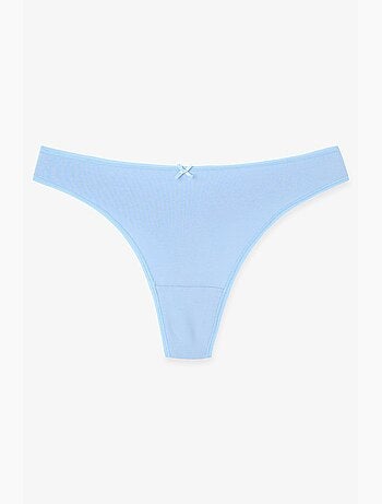 Tanga com estampa de folhas jungle deep penti