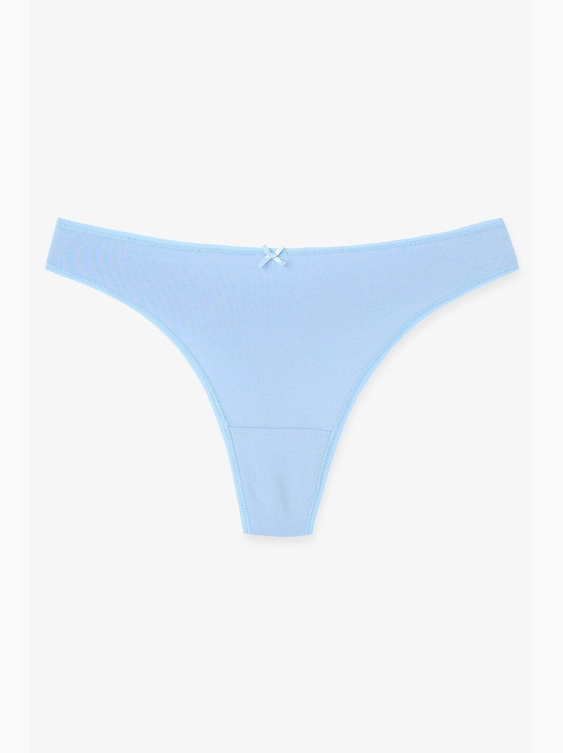 Tanga com estampa de folhas jungle deep penti Azul-céu - Kiabi