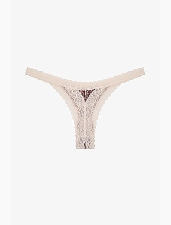 Tanga confortável em algodão com estampa de cobra penti