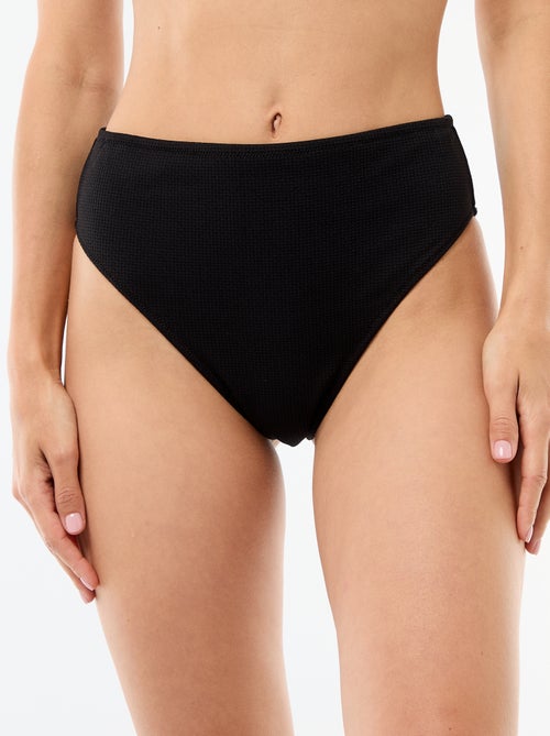 Tanga de banho cintura subida - Kiabi