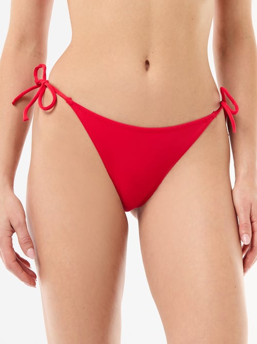 Tanga de banho em microfibra suave - Kiabi