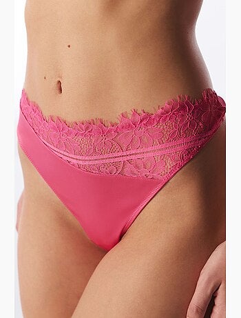 Tanga de cetim mulher penti