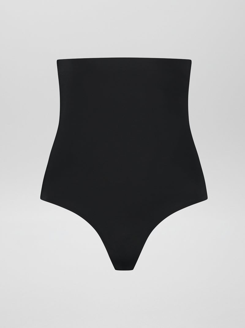 Tanga de cintura subida adelgaçante 'Bye Bra' PRETO - Kiabi