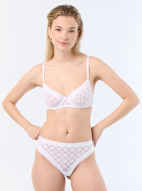 Tanga de renda - Kiabi