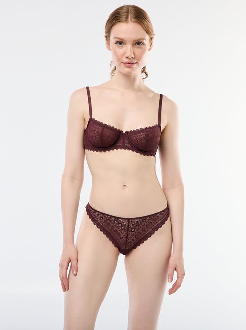 Tanga de renda - Kiabi