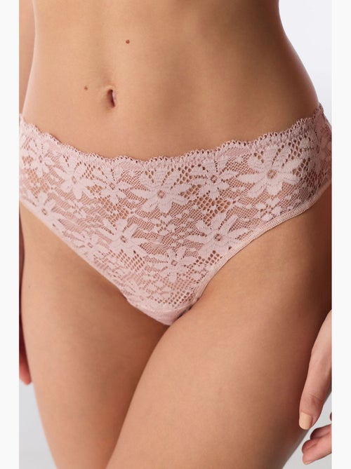 Tanga de renda feminina penti - Kiabi