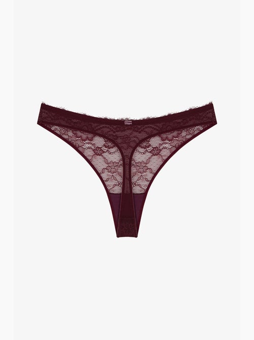 Tanga de renda feminina penti - Kiabi