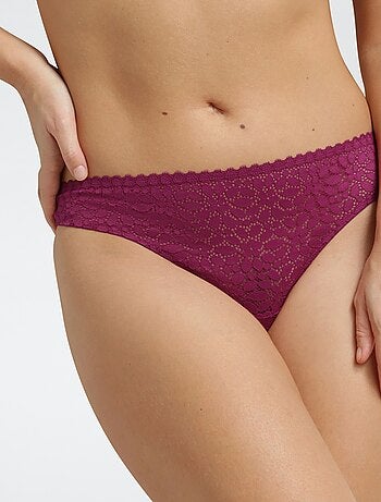 Tanga 'Dim' em renda