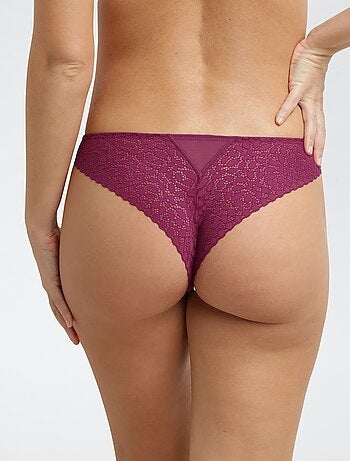 Tanga 'Dim' em renda