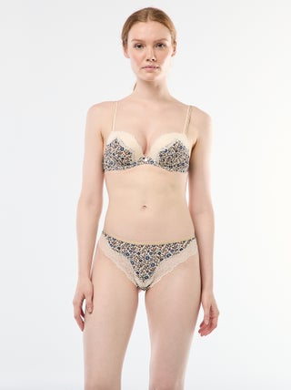 Tanga em microfibra estampada