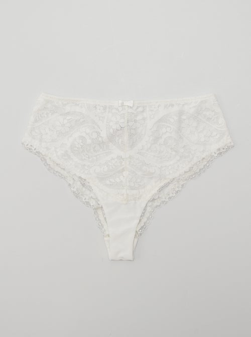 Tanga em renda - Kiabi