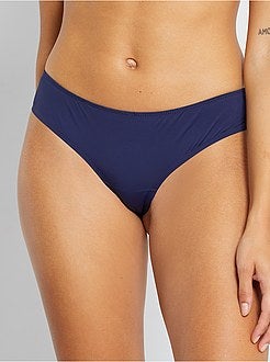 Tanga em renda e microfibra - Kiabi