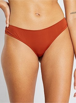 Tanga em renda e microfibra - Kiabi
