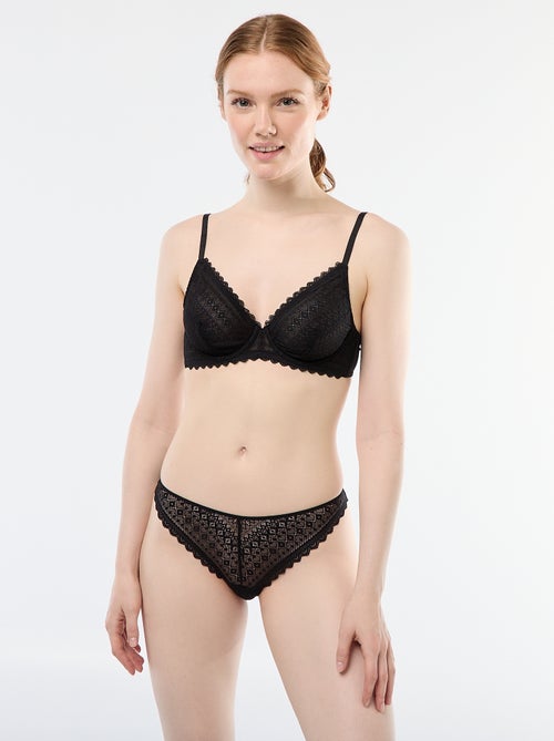 Tanga em renda - Kiabi