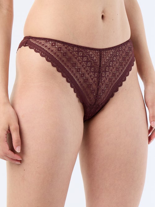 Tanga em renda - Kiabi