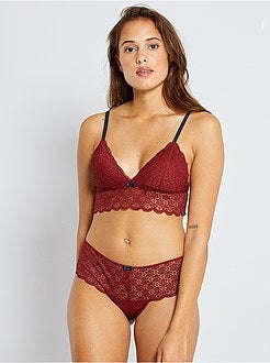 Tanga em renda - Kiabi