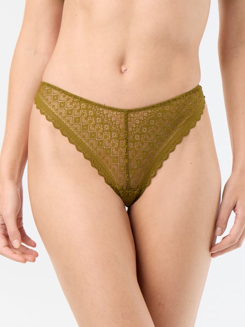 Tanga em renda - Kiabi