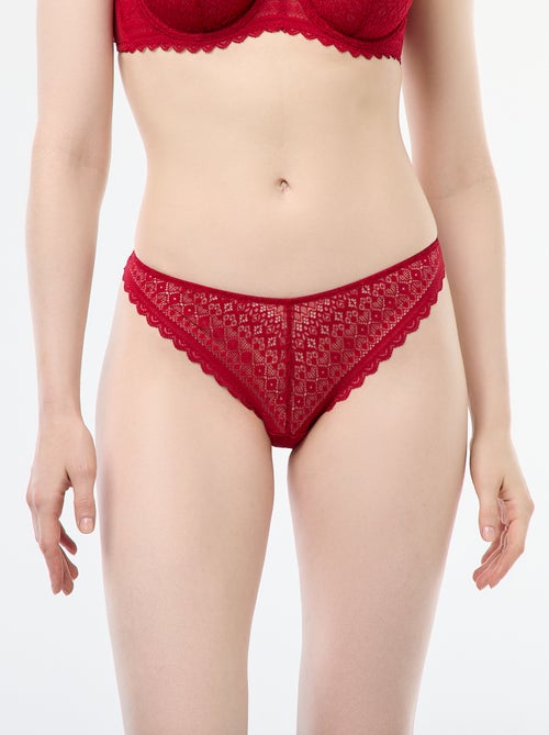 Tanga em renda - Kiabi