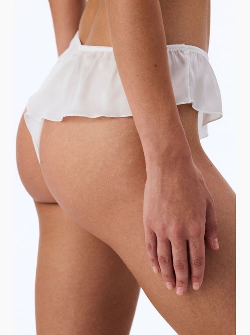 Tanga french quebrado de cintura baixa penti - Kiabi