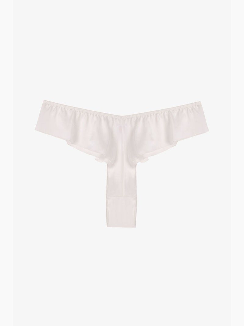 Tanga french quebrado de cintura baixa penti Branco - Kiabi