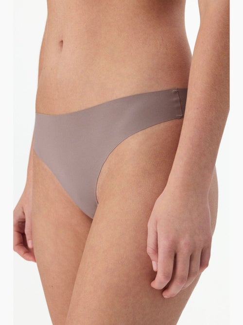 Tanga invisível de corte a laser penti - Kiabi