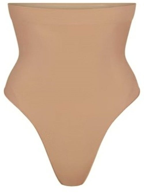 Tanga modeladora premium sem costuras de cintura subida hiccup - Kiabi