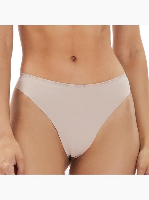 Tanga Nude para Mulher Tommy Hilfiger - Kiabi Tanga Nude para Mulher Tommy Hilfiger - Kiabi