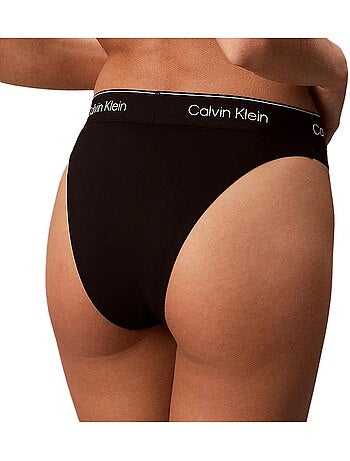 Tanga String Calvin Klein Jeans Noir para Mulher