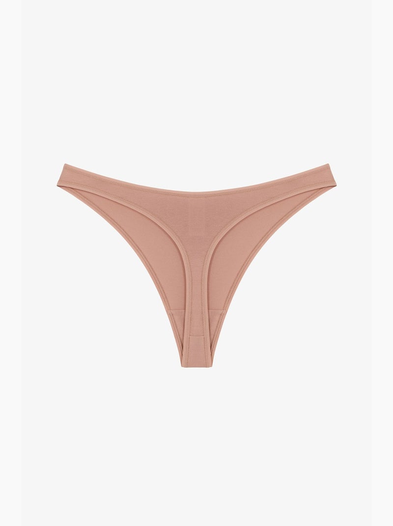 Tanga terra feminino penti Vermelho bordô - Kiabi