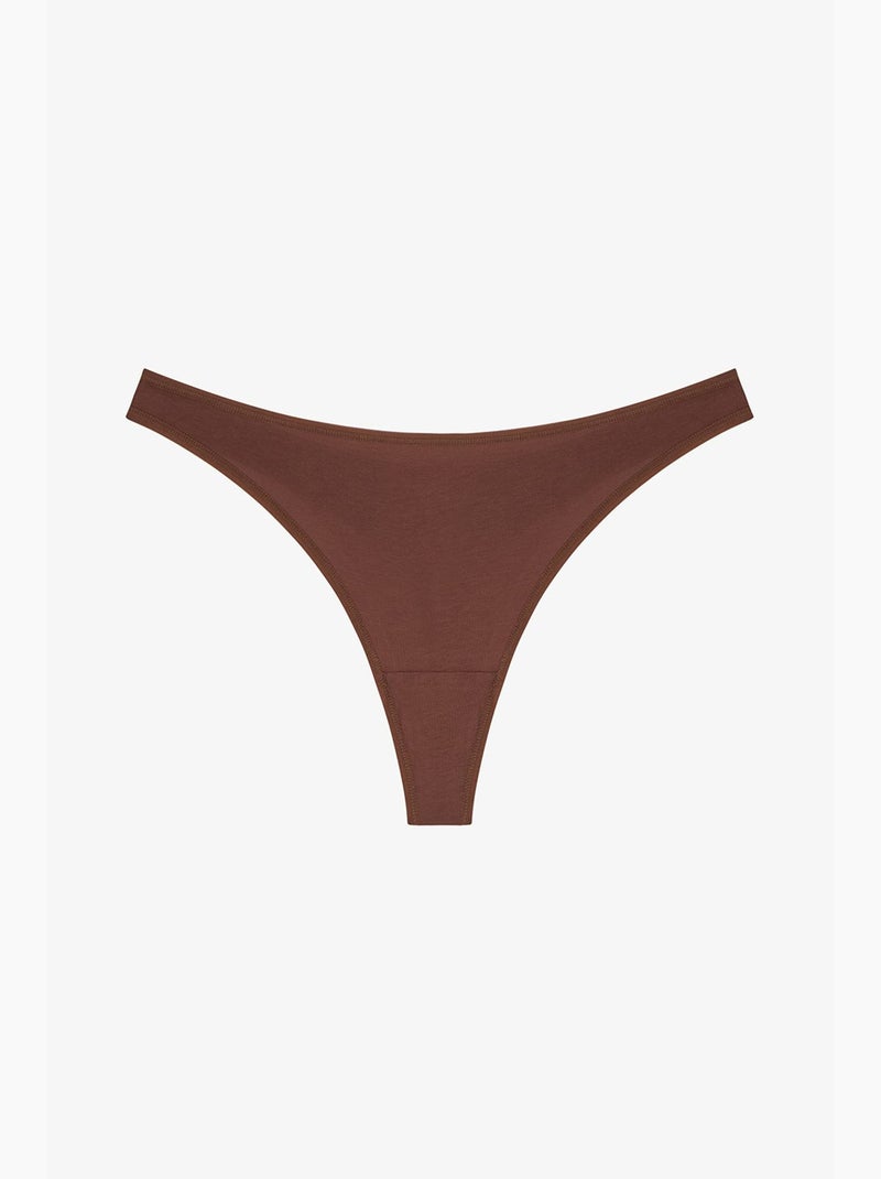 Tanga terra feminino penti Vermelho bordô - Kiabi