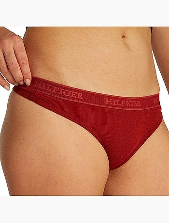 Tanga Vermelha para Mulher Tommy Hilfiger