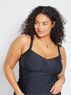 Tankini com decote em V - Kiabi