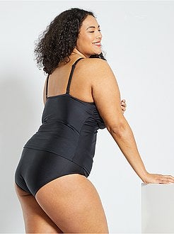 Tankini de 2 peças com folhos - Kiabi