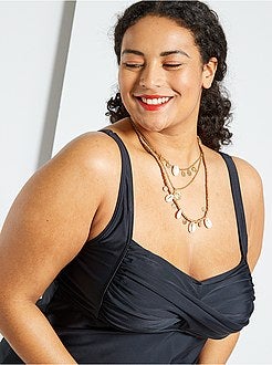 Tanquini de 2 peças com torcidos - Kiabi