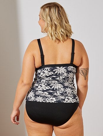 Tanquini estampado de 2 peças - Kiabi