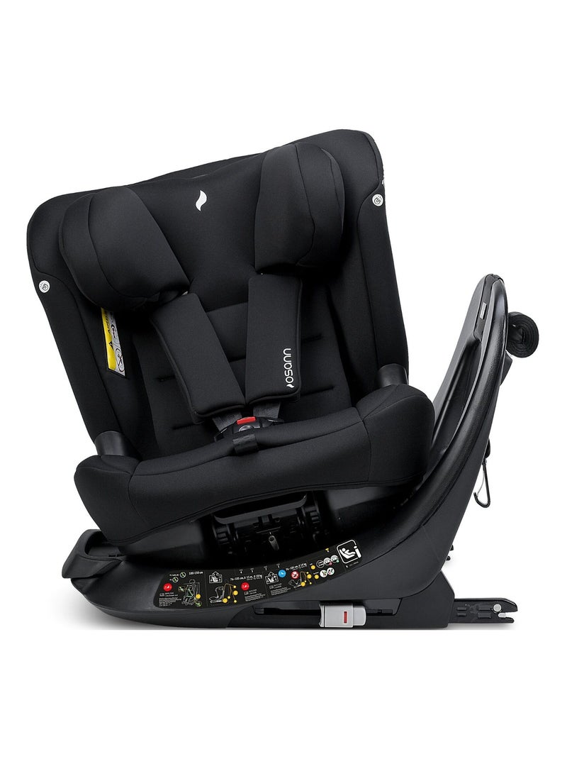 Taos360 midi i-size cadeira auto-bebé/criança - 76-150 cm Preto Preto - Kiabi