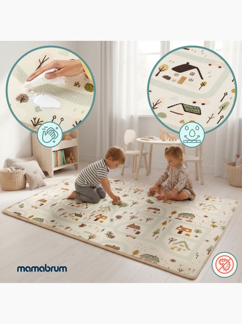 Tapete atividades esponja xpe infantil 180x120cm dupla face cidade mamabrum - Kiabi Tapete atividades esponja xpe infantil 180x120cm dupla face cidade mamabrum - Kiabi