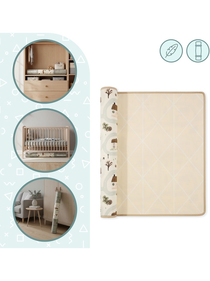 Tapete atividades esponja xpe infantil 180x120cm dupla face cidade mamabrum N/D - Kiabi