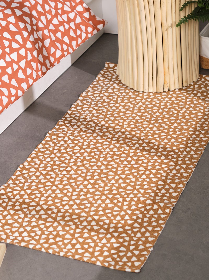 Tapete com estampado AMARELO - Kiabi